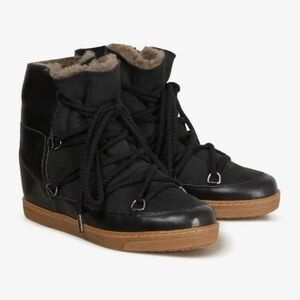 Isabel Marant Nowles concealed wedge snow boots